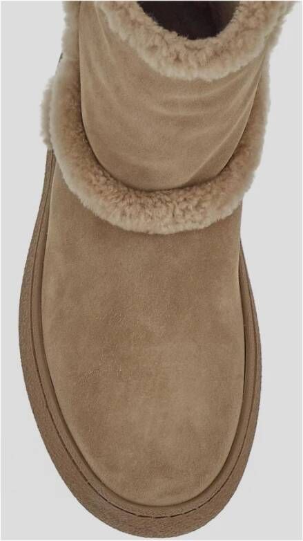 TOD'S Winter Boots Beige Dames