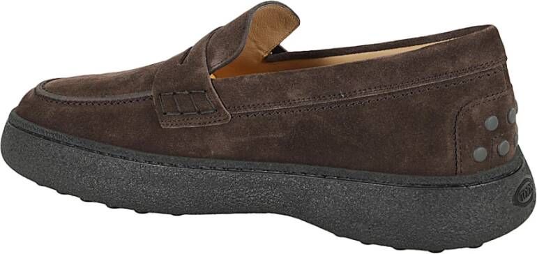 TOD'S Winter Gommino Mocassin Brown Heren