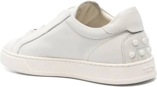 TOD'S Witte Elastische Sneakers White Heren