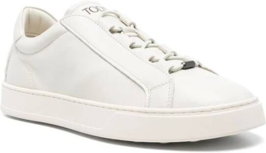 TOD'S Witte Elastische Sneakers White Heren