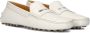 TOD'S Witte leren mocassins met metalen detail White Dames - Thumbnail 2