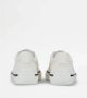 TOD'S Witte Leren Sneakers met Rubberdetails White Heren - Thumbnail 4