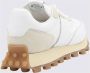 TOD'S Witte Leren Sneakers White Heren - Thumbnail 2