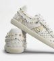 TOD'S Witte leren studded sneaker White Dames - Thumbnail 3