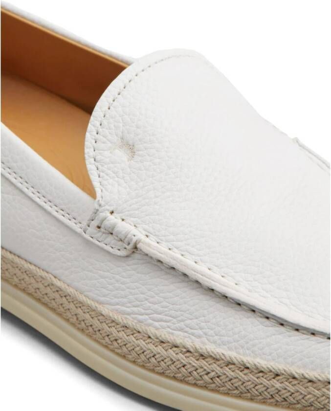 TOD'S Witte Platte Schoenen Elegant Stijl White Dames