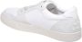 TOD'S Witte Sneakers Paneelontwerp Logo Print White Heren - Thumbnail 3