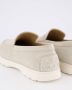 TOD'S Suède Slip-On Mocassins met Monogram White Heren - Thumbnail 6