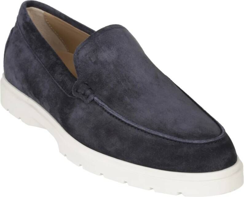 TOD'S Zomerse Hybride Loafer Schoenen Blue Heren