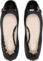 TOD'S Zwarte Ballerina Platte Schoenen Black Dames - Thumbnail 5