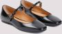 TOD'S Zwarte leren ballerina's Black Dames - Thumbnail 3