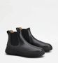 TOD'S Zwarte Chelsea Boots Urban Elegantie Black Heren - Thumbnail 2