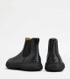 TOD'S Zwarte Chelsea Boots Urban Elegantie Black Heren - Thumbnail 3