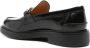 TOD'S Zwarte Kalfsleren Band Slip-On Schoenen Black Dames - Thumbnail 2