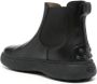 TOD'S Zwarte Leren Chelsea Laarzen Black Heren - Thumbnail 4