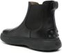 TOD'S Zwarte Leren Chelsea Laarzen Black Heren - Thumbnail 3