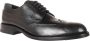 TOD'S Zwarte leren Derby schoenen met iconische zool Black Heren - Thumbnail 2