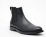 TOD'S Zwarte leren enkellaars Black Heren - Thumbnail 2