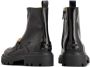 TOD'S Zwarte Leren Enkellaarzen Black Dames - Thumbnail 2