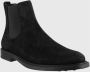 TOD'S Zwarte Leren Enkellaarzen Black Heren - Thumbnail 2