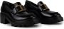 TOD'S Zwarte leren instap mocassin schoenen Black Dames - Thumbnail 4