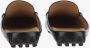 TOD'S Zwarte Leren Loafers Black Dames - Thumbnail 3