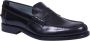 TOD'S Zwarte leren loafers met logodetail Black Heren - Thumbnail 2