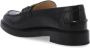 TOD'S Zwarte Leren Loafers met Metalen Kettingdetail Black Dames - Thumbnail 3