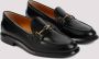 TOD'S Zwarte Leren Loafers met T Ring Black Dames - Thumbnail 3