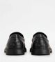 TOD'S Zwarte leren mocassin met rubberen zool Black Heren - Thumbnail 3