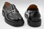 TOD'S Zwarte Leren Platte Mocassin Schoenen Black Dames - Thumbnail 3