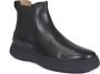 TOD'S Zwarte Leren Platte Schoenen Black Heren - Thumbnail 2