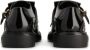 TOD'S Zwarte Leren Platte Schoenen Franje Detail Black Dames - Thumbnail 2