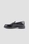 TOD'S Zwarte leren Prepy loafers Black Dames - Thumbnail 4