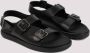 TOD'S Zwarte Leren Sandalen Black Heren - Thumbnail 3