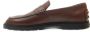 TOD'S Zwarte leren loafers stijlvol ontwerp Brown Heren - Thumbnail 3