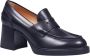 TOD'S Zwarte Loafer Mocassin Hak Kalfsleer Black Dames - Thumbnail 2