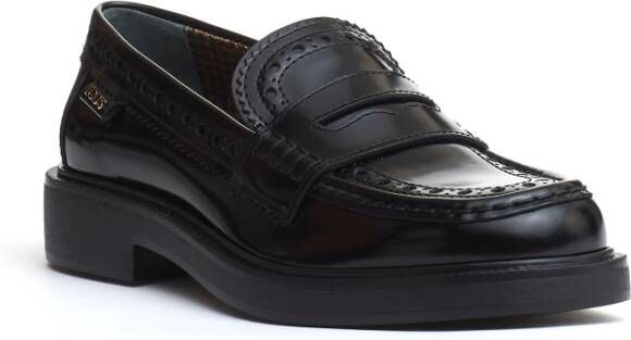 TOD'S Zwarte Loafer Schoenen voor Vrouwen Black Dames