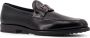 TOD'S Zwarte Loafer Schoenen met Gestikte Profielen Black Heren - Thumbnail 2