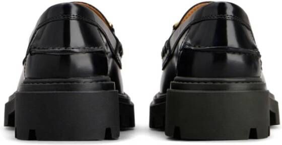 TOD'S Zwarte Loafer Schoenen voor Vrouwen Black Dames