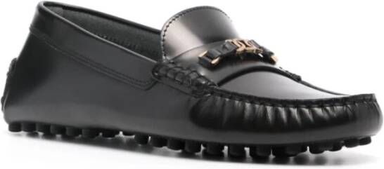 TOD'S Zwarte Loafers Black Dames