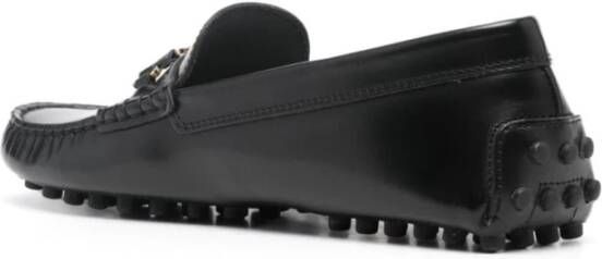 TOD'S Zwarte Loafers Black Dames