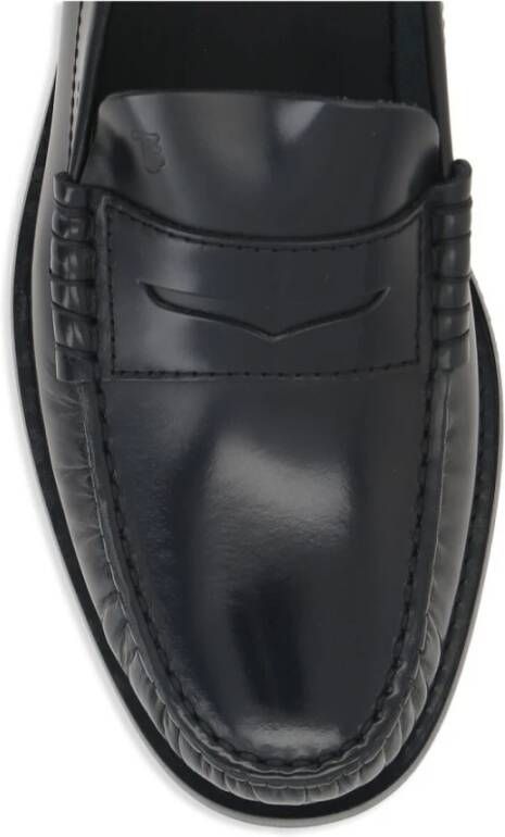 TOD'S Zwarte Loafers voor Heren Black Dames