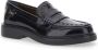 TOD'S Zwarte Mocassin Platte Schoenen Black Dames - Thumbnail 2