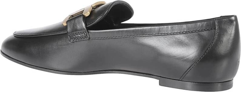 TOD'S Zwarte Mocassins voor Vrouwen Black Dames