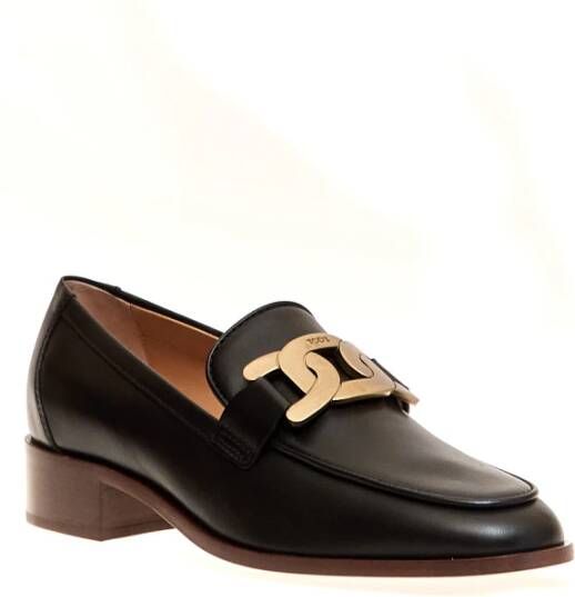 TOD'S Zwarte Mocassins voor Vrouwen Black Dames