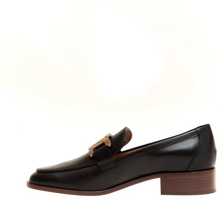 TOD'S Zwarte Mocassins voor Vrouwen Black Dames