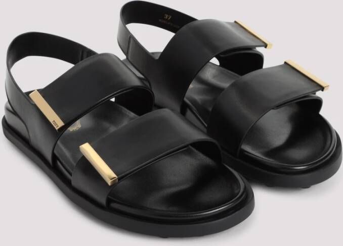 TOD'S Zwarte Nero Sandalen voor Vrouwen Black Dames