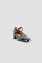 TOD'S Zwarte Patentleren Botton Slippers Black Dames - Thumbnail 3