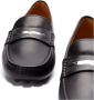 TOD'S Zwarte Penny Slot Platte Schoenen Black Dames - Thumbnail 5