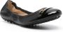 TOD'S Zwarte platte instappers Black Dames - Thumbnail 4